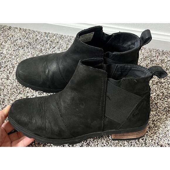 Sorel Emelie chelsea ankle booties women's size 9.5 - Picture 1 of 7